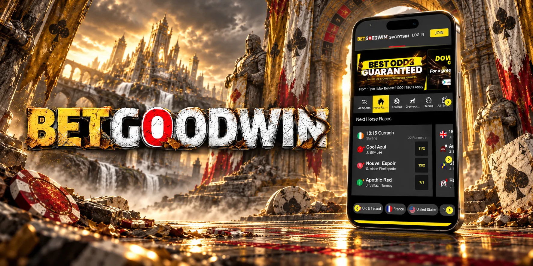 BetGoodWin Casino App Screenshot